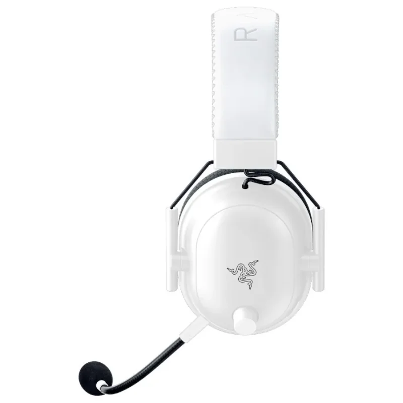 BlackShark V2 Pro (2023) - White, Wireless Gaming Headset, Razer TriForce Titanium Driver 50 mm, Oval Ear Cushions, Detachable S