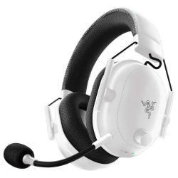 BlackShark V2 Pro (2023) - White, Wireless Gaming Headset, Razer TriForce Titanium Driver 50 mm, Oval Ear Cushions, Detachable S