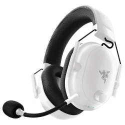 BlackShark V2 Pro (2023) - White, Wireless Gaming Headset, Razer TriForce Titanium Driver 50 mm, Oval Ear Cushions, Detachable S