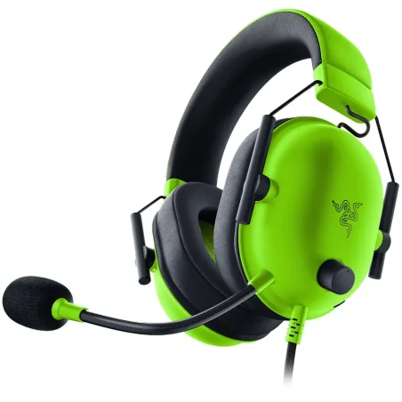 Razer BlackShark V2 X - Green, 12 Hz – 28 KHz Frequency Response, 32 Ω (1 kHz) Impedance, Razer TriForce Driver, Breathable memo